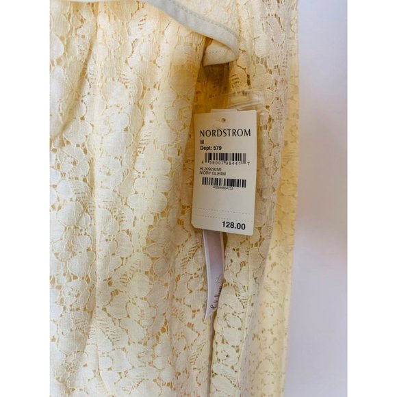 Chelsea 28 Anthropologie Lace Peacoat NWT Medium - Picture 4 of 4
